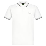 Boss Paddy Polo Shirt in Open White