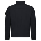 Stone Island Stretch Nylon Tech Fleece Jacket in Black