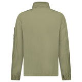 Stone Island Micro Twill Stand Collar Jacket in Military Green