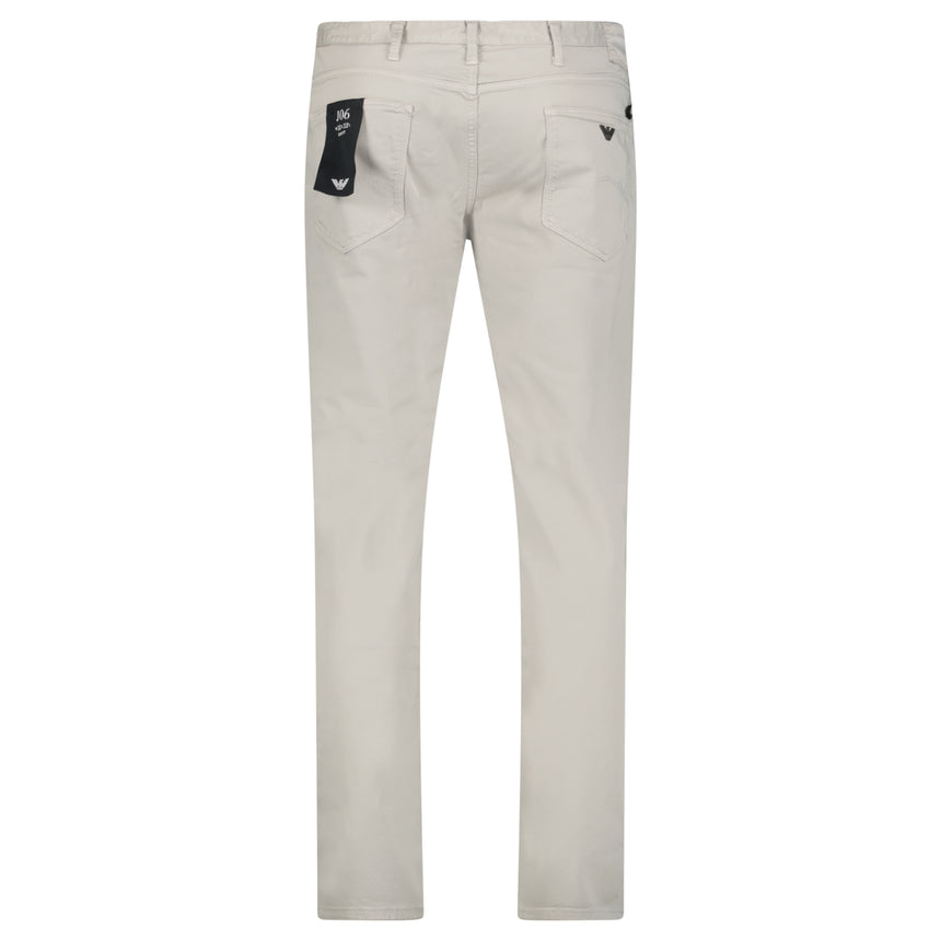 Emporio Armani J06 Slim Fit Jeans in Light Grey