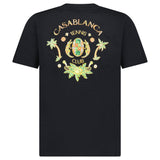 Casablanca Joyaux D'Afrique Tennis Club Printed T-Shirt in Black