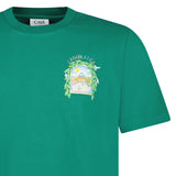 Casablanca L'Arche Tennis Club T-Shirt in Green