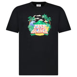 Casablanca "Casa Beach Wave" Printed T-Shirt in Black