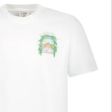 Casablanca L'Arche Tennis Club T-Shirt in White