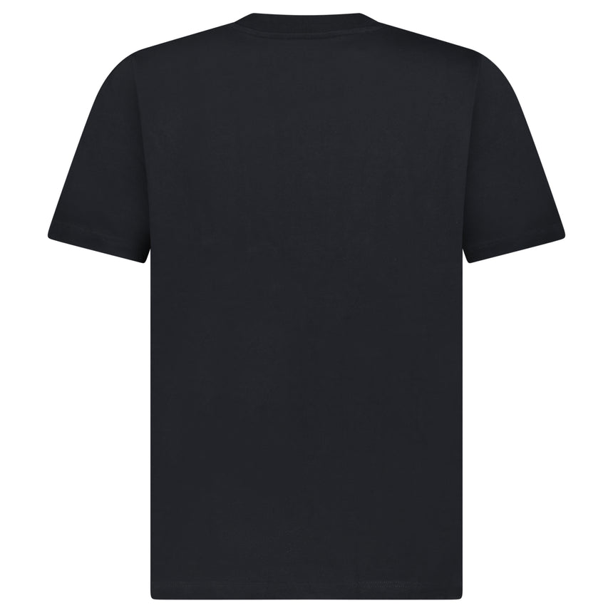 Casablanca "Casa Way" Rose Vase Printed T-Shirt in Black