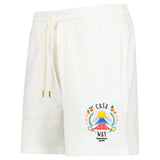 Casablanca "Casa Way" Classic Sweatshorts in White