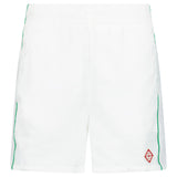 Casablanca Laser Detail Track Shorts in White