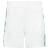 Casablanca Laser Detail Track Shorts in White
