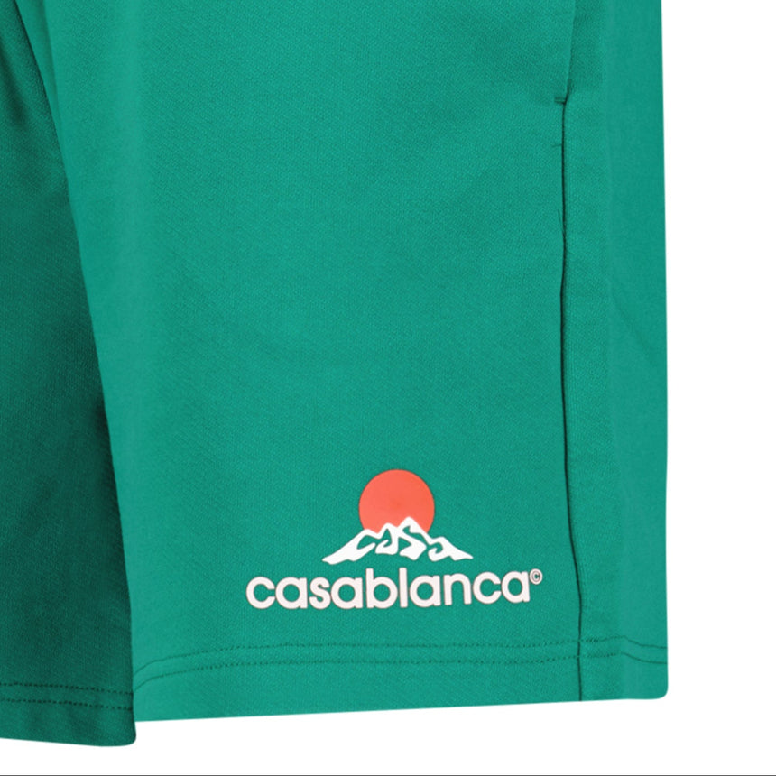 Casablanca Montagne Sweatshorts in Green