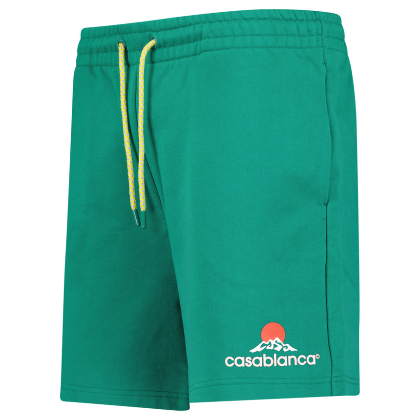 Casablanca Montagne Sweatshorts in Green