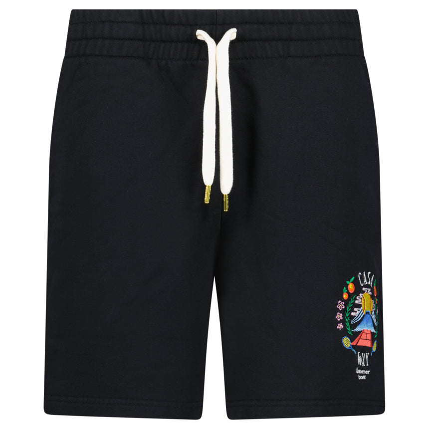 Casablanca 'Casa Way' Classic Sweatshorts in Black