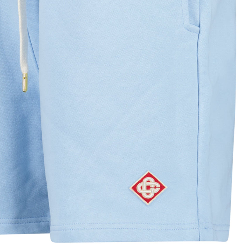 Casablanca Diamond Logo Sweatshorts in Light Blue