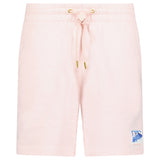 Casablanca "Greek Temple" Rubber Patch Sweatshorts in Pink