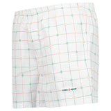 Casablanca "Tennis Check" Technical Swim Shorts in White