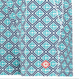 Casablanca Towelling Short in Turquoise Green