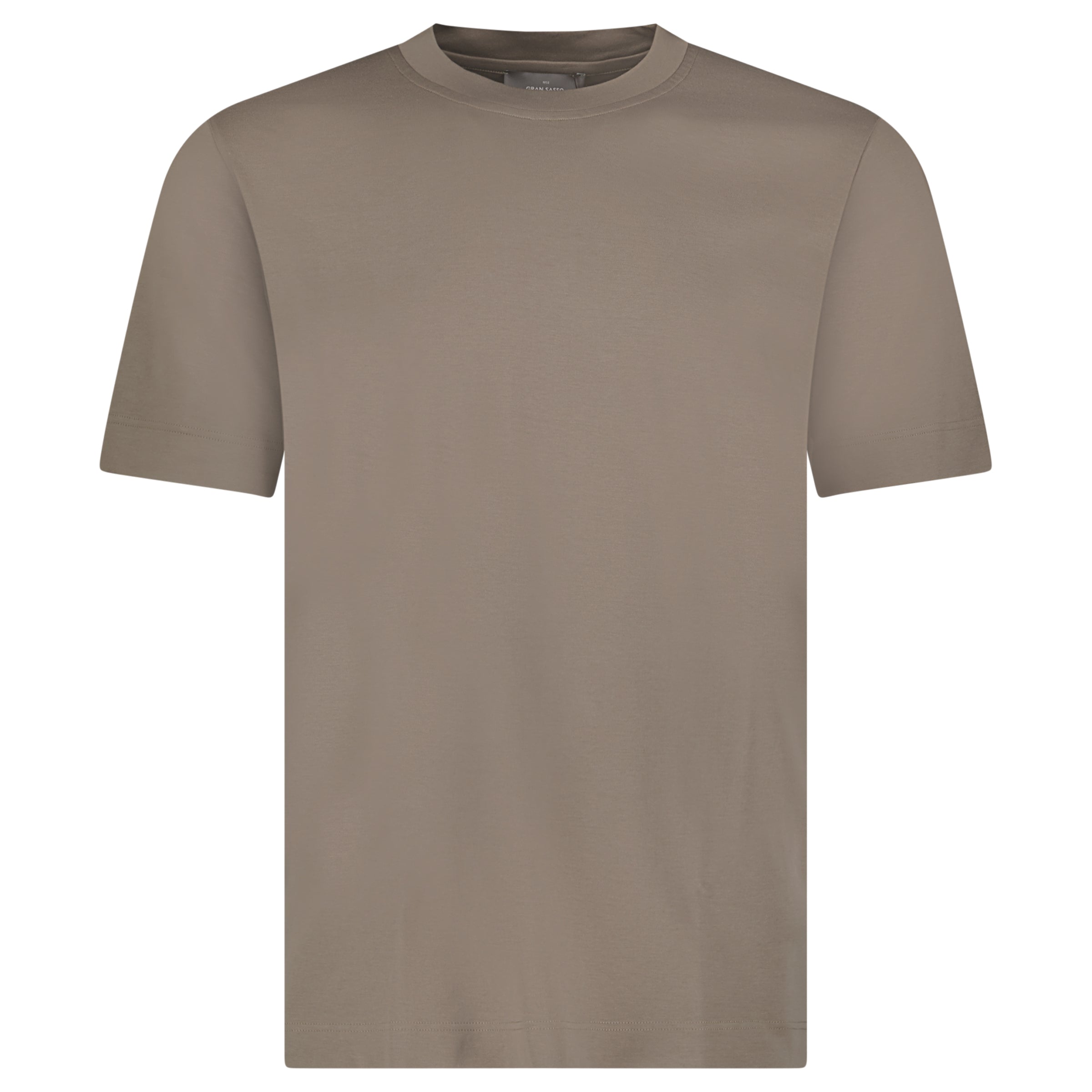 Color variation of Gran Sasso Pure Cotton T-Shirt in Brown