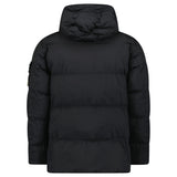 Stone Island Crinkle Reps NY Down Jacket in Black