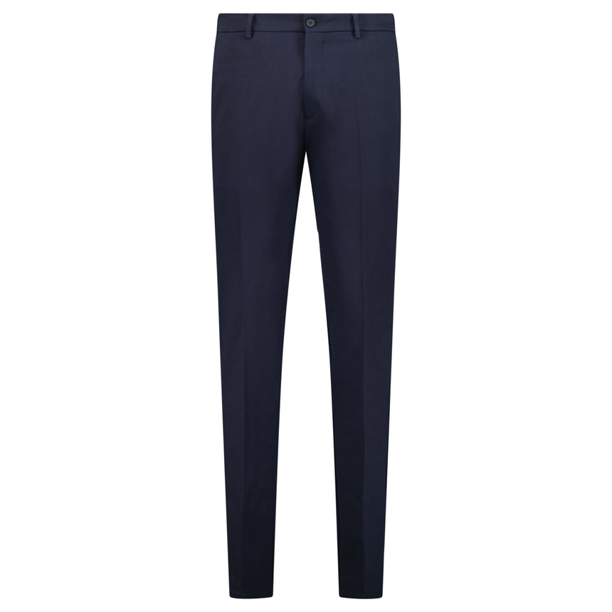 Berwich Komodo 'The Travel Fit' Trousers in Navy