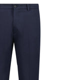 Berwich Komodo 'The Travel Fit' Trousers in Navy