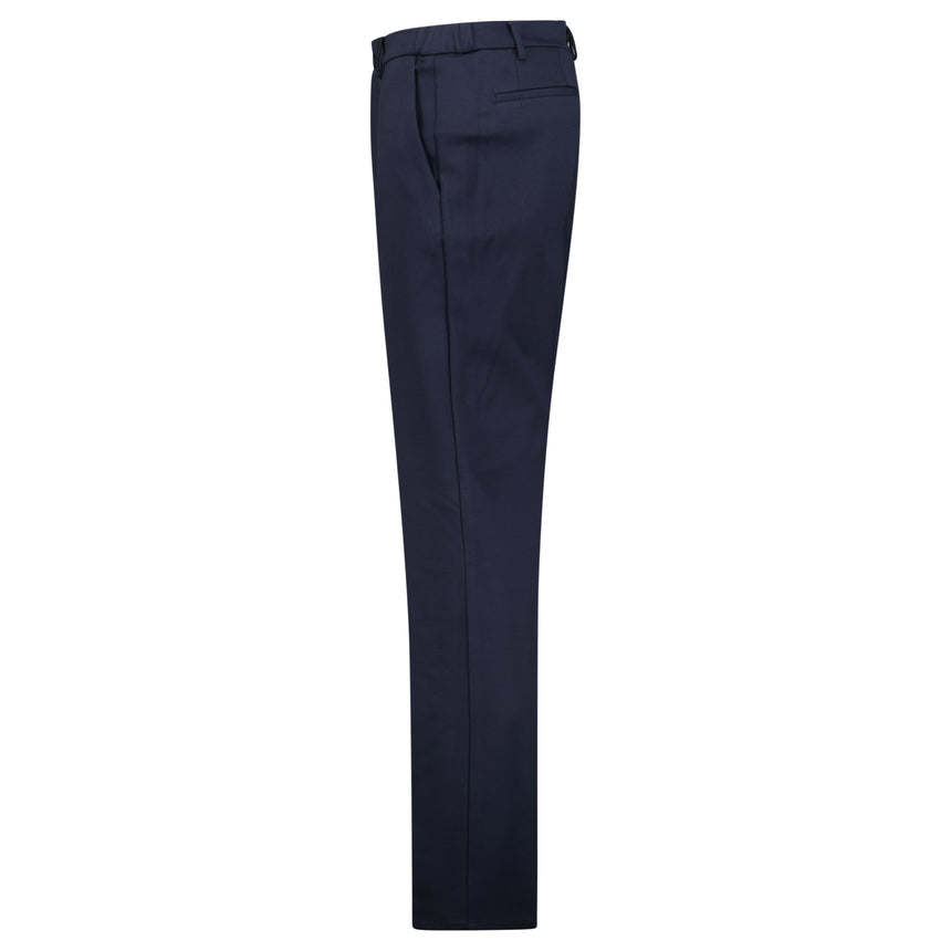 Berwich Komodo 'The Travel Fit' Trousers in Navy