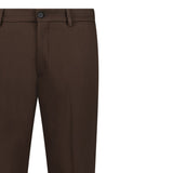 Berwich Komodo 'The Travel Fit' Trousers in Brown