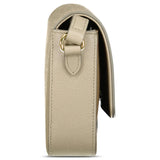 Burberry 'New Hampshire' Leather Shoulder Bag Mushroom