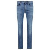 Saint Laurent Slim Fit Jeans in Blue Denim (Defect)