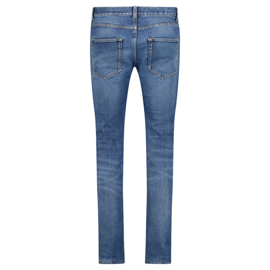 Saint Laurent Slim Fit Jeans in Blue Denim (Defect)