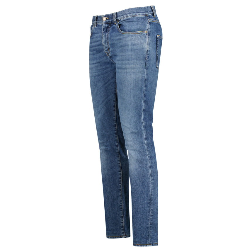 Saint Laurent Slim Fit Jeans in Blue Denim (Defect)