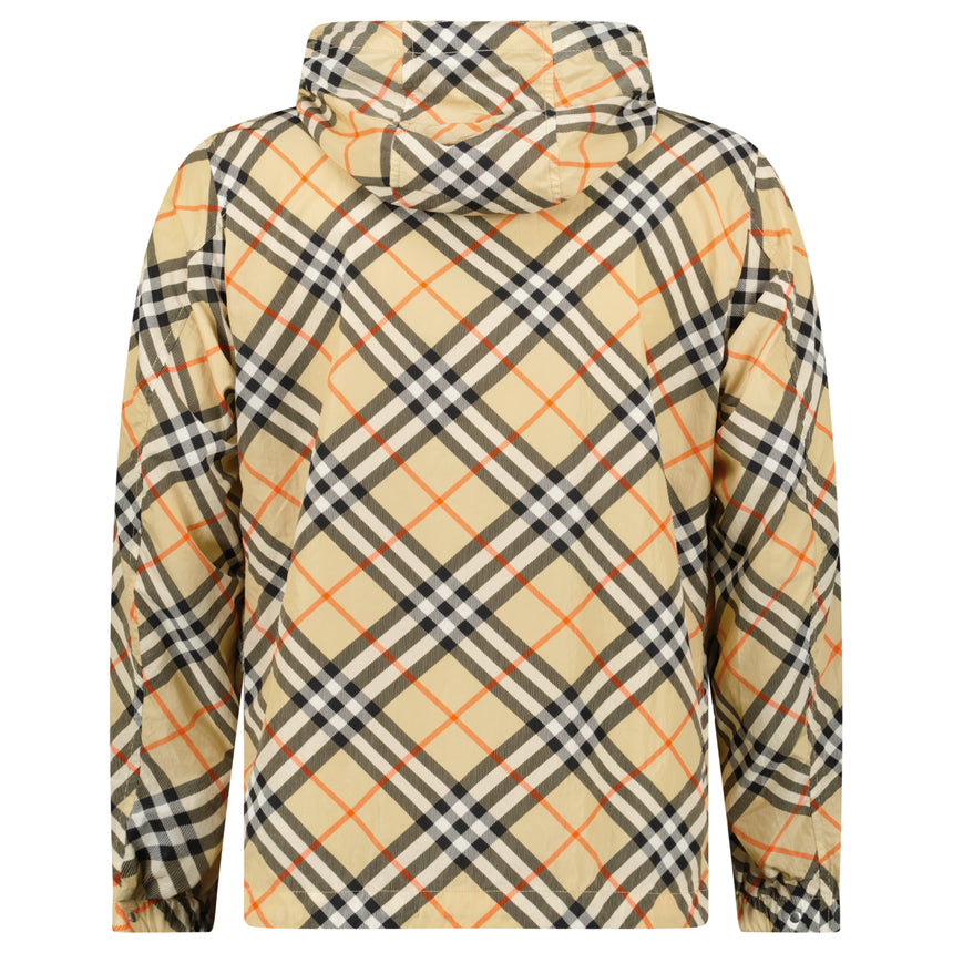Burberry Stanford Check Jacket in Sand