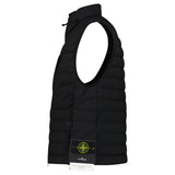Stone Island Seamless Tunnel Nylon Down-TC Vest in Black
