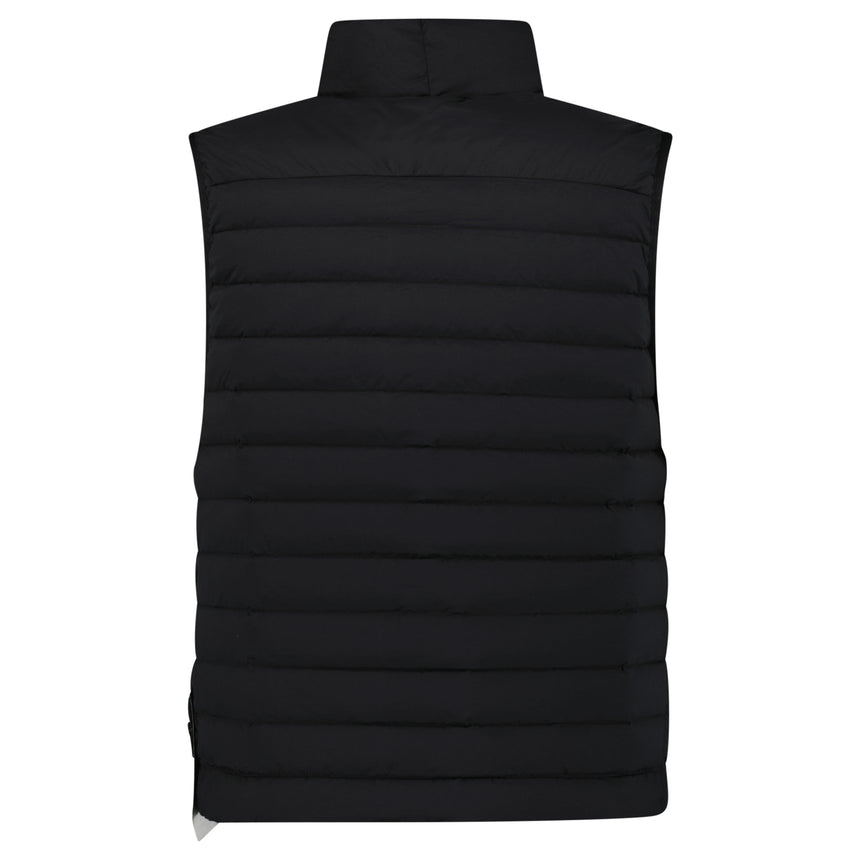 Stone Island Seamless Tunnel Nylon Down-TC Vest in Black