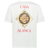 Casablanca 'Plafond Orné de Musique' Graphic-Print T-Shirt in White