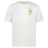 Casablanca L'Arche Screen-Print T-Shirt in White