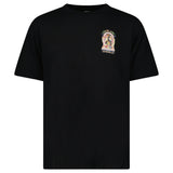 Casablanca 'The Essential Experience' Print Short-Sleeve T-Shirt in Black