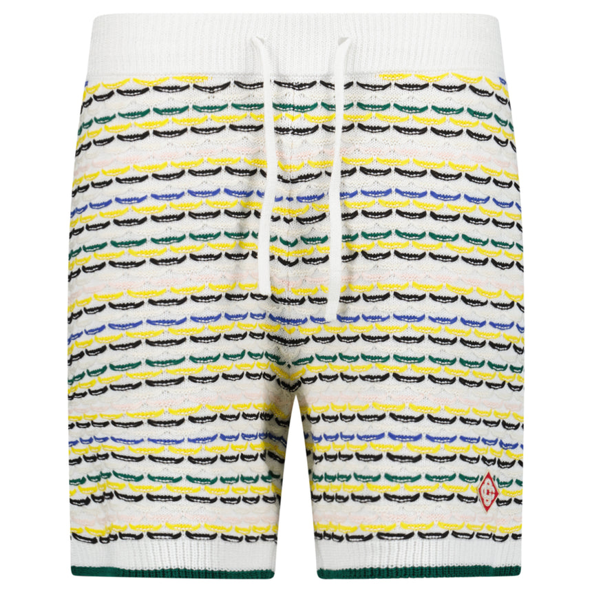 Casablanca Woven Tracksuit Shorts in Multi Colour