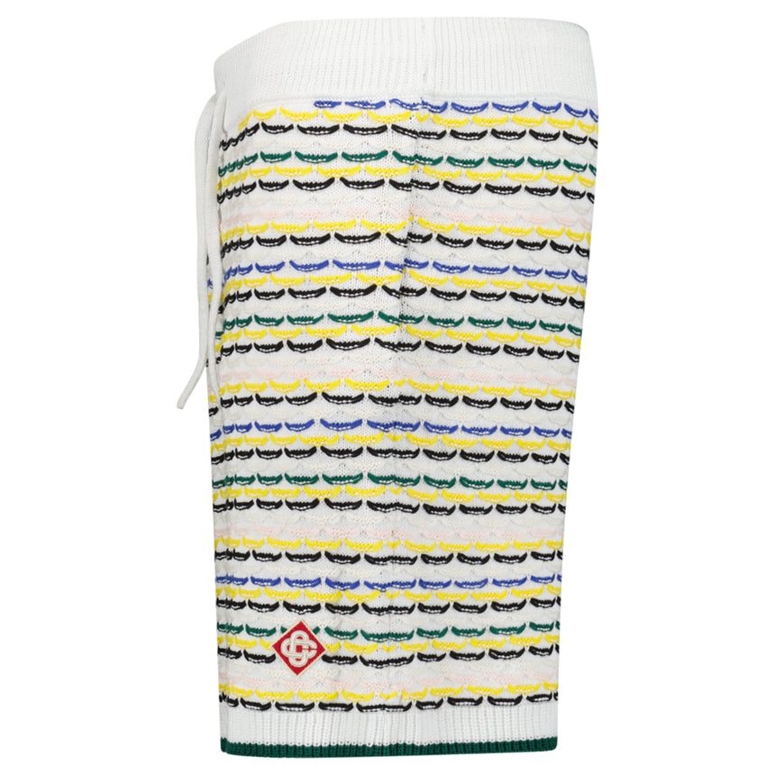 Casablanca Woven Tracksuit Shorts in Multi Colour