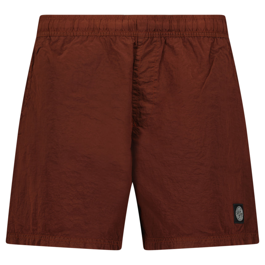 Stone Island Nylon Metal Econyl Swim Shorts in Copper
