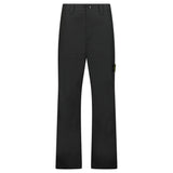 Stone Island Organic Cotton Ripstop Cargo Pants in Charcoal Grey
