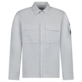 CP Company Gabardine Overshirt in Shadow Grey