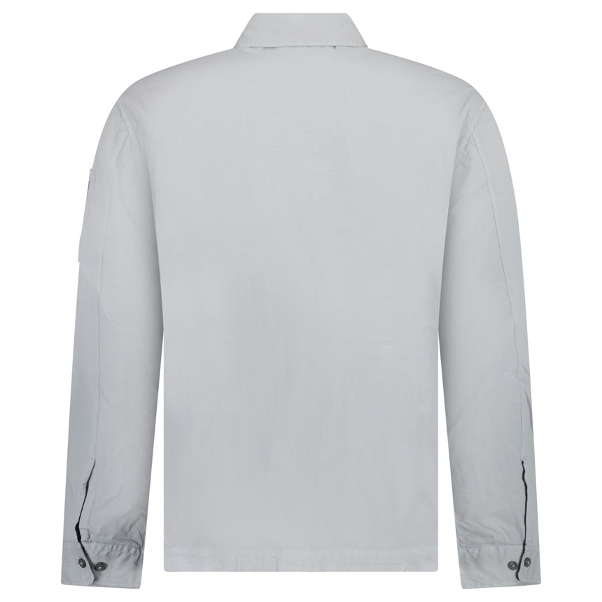 CP Company Gabardine Overshirt in Shadow Grey