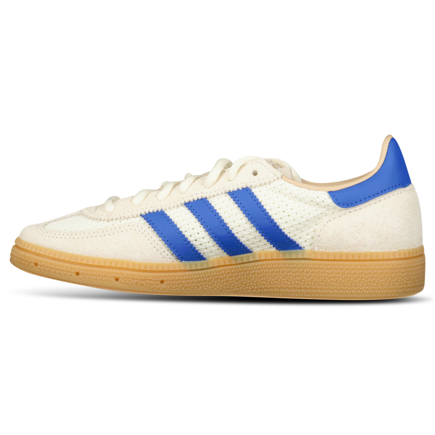 Adidas Originals Handball Spezial Mesh and Suede Trainers in Cream/Blue