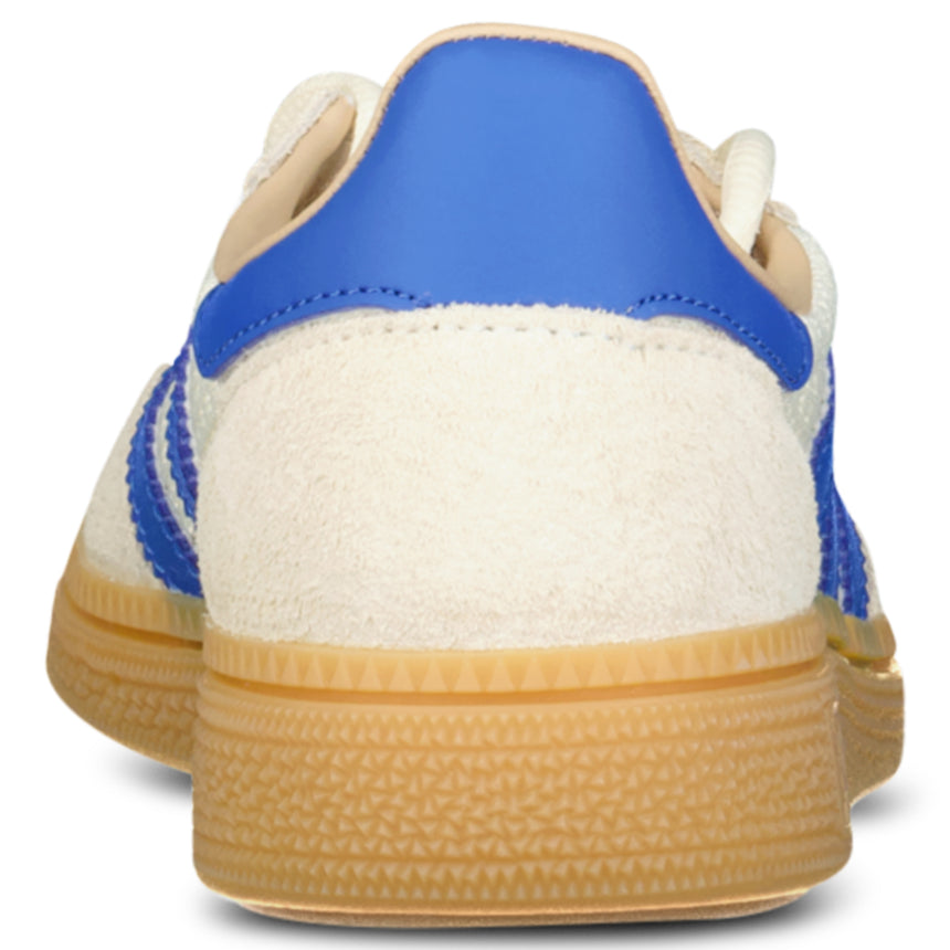 Adidas Originals Handball Spezial Mesh and Suede Trainers in Cream/Blue