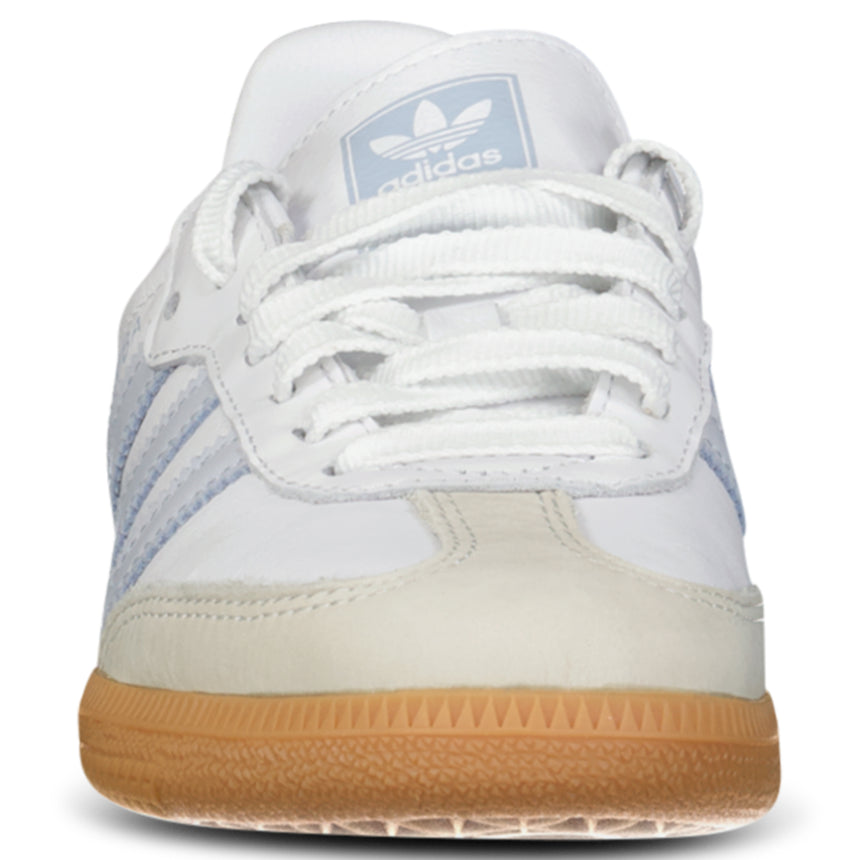 Adidas Originals Samba OG Trainers in White/Pastel Blue