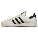 Adidas x SFTM Superstar Trainers in Beige/Black/White