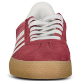 Adidas Gazelle ADV Trainers in Red/White