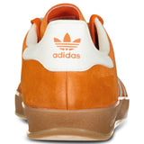 Adidas Gazelle Indoor Trainers in Orange/White