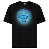 Casablanca Airbrush Mushroom Logo T-Shirt in Black