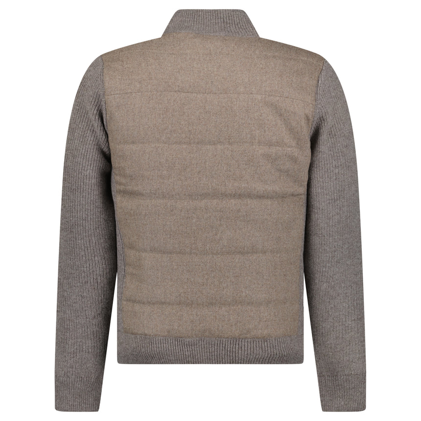 Gran Sasso Super Geelong and Flannel Wool Hybrid Jacket