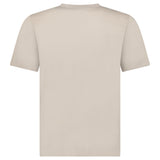 CP Company 30/1 Jersey Short Sleeve Chest Logo T-Shirt in Dove Grey